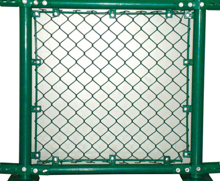 厂家定制学校运动球场围网菱形勾花围栏网学校足球场隔离防护围网