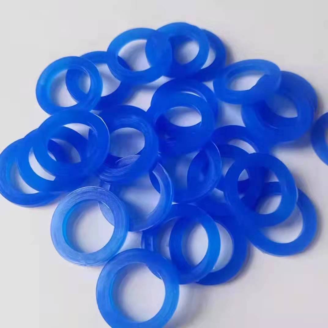 定制蓝色氟硅密封圈耐低温氟硅O型密封圈