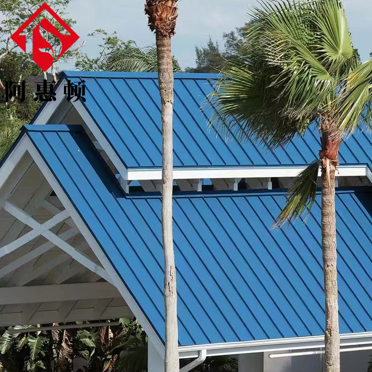 游客中心铝镁锰装饰屋面板/0.9mm氟碳漆铝合金金属屋面板