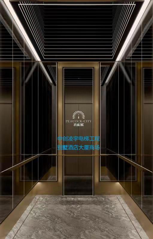 泰安电梯扶梯装饰装修电梯轿厢装潢 山东乘客电梯装潢