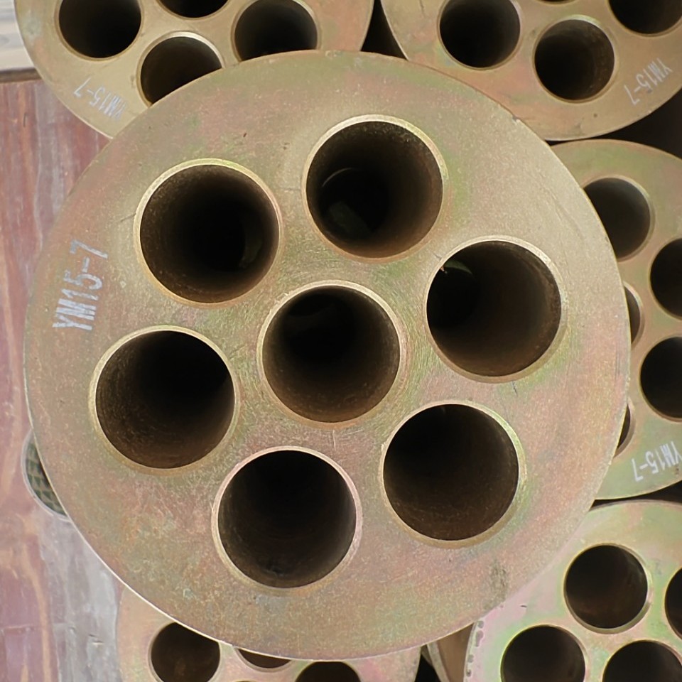 预应力锚具桥梁固定多孔锚具套件YM多孔张拉锚具四件套多种规格