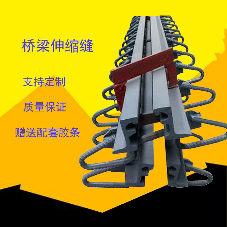 公路桥梁伸缩缝按图模数式D80型C60型异型钢装置防撞桥梁专