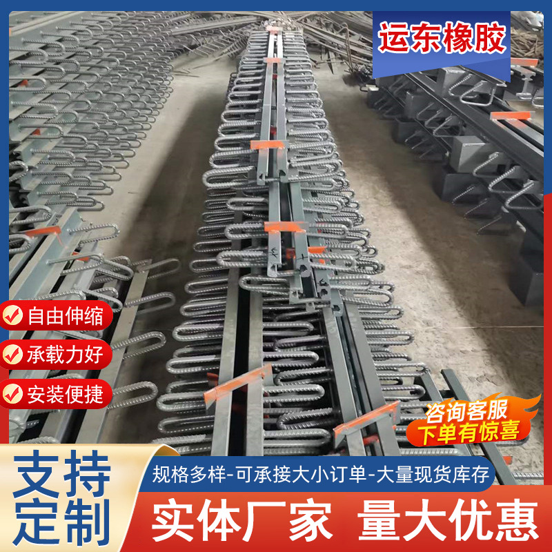 伸缩缝80型GQF-C40 60异型钢160型240型伸缩缝