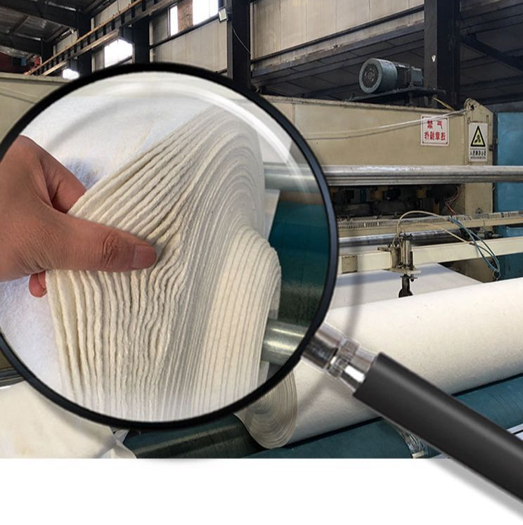 定制长丝土工布反滤防腐聚酯长丝针刺无纺土工布高强土工布厂家