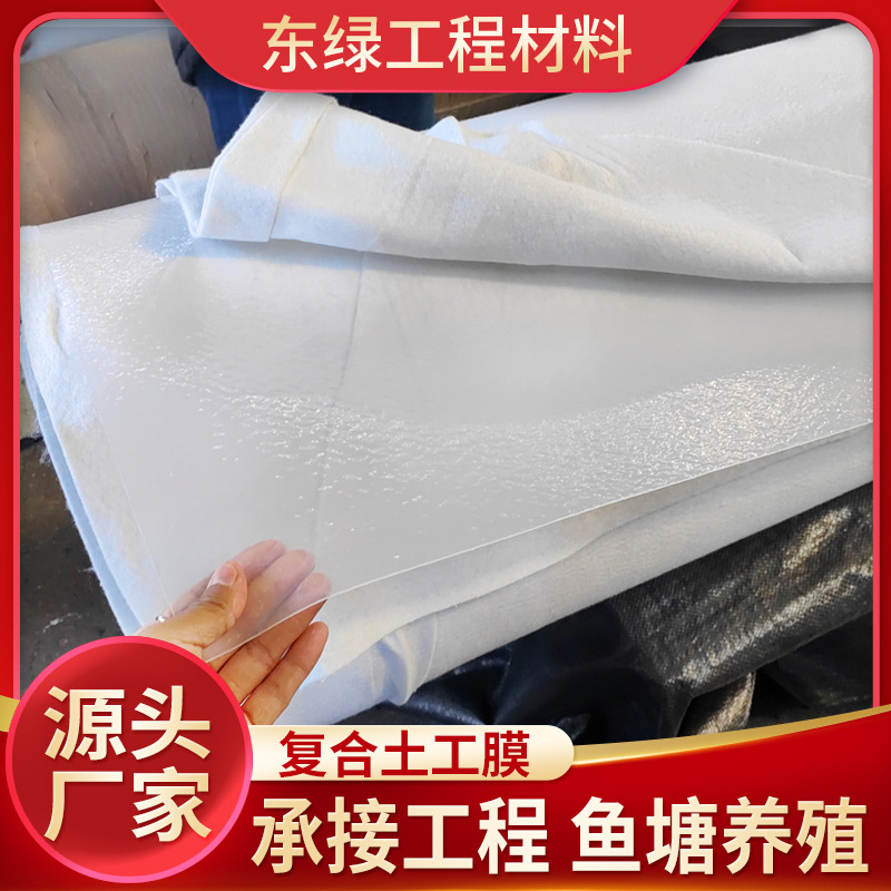 复合土工膜垃圾填埋场防渗土工布 两布一膜复合土工膜厂家