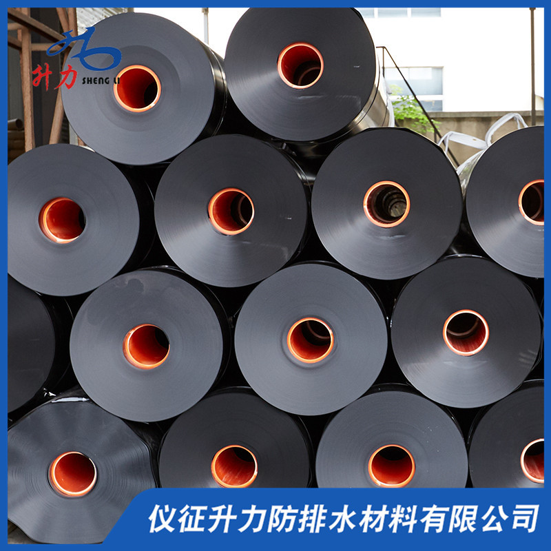 HDPE糙面 防渗土工膜危废处置土工膜沼液塘防渗漏黑膜建筑材