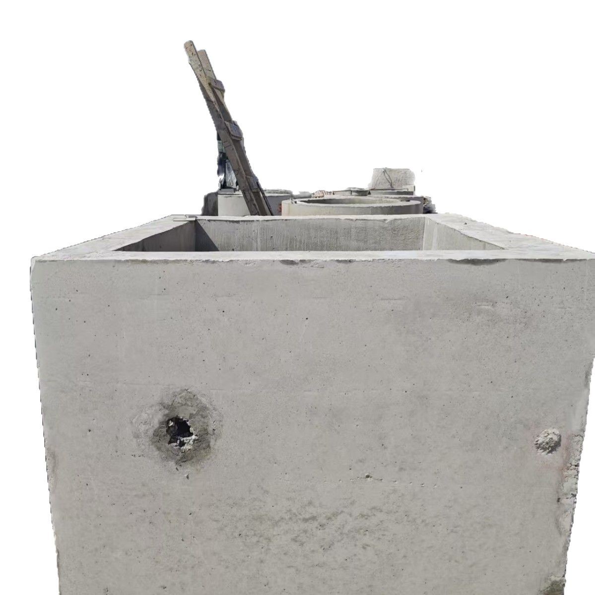 单排圆孔山东源头厂家预制混凝土电力井 检查井 水表井 阀门井