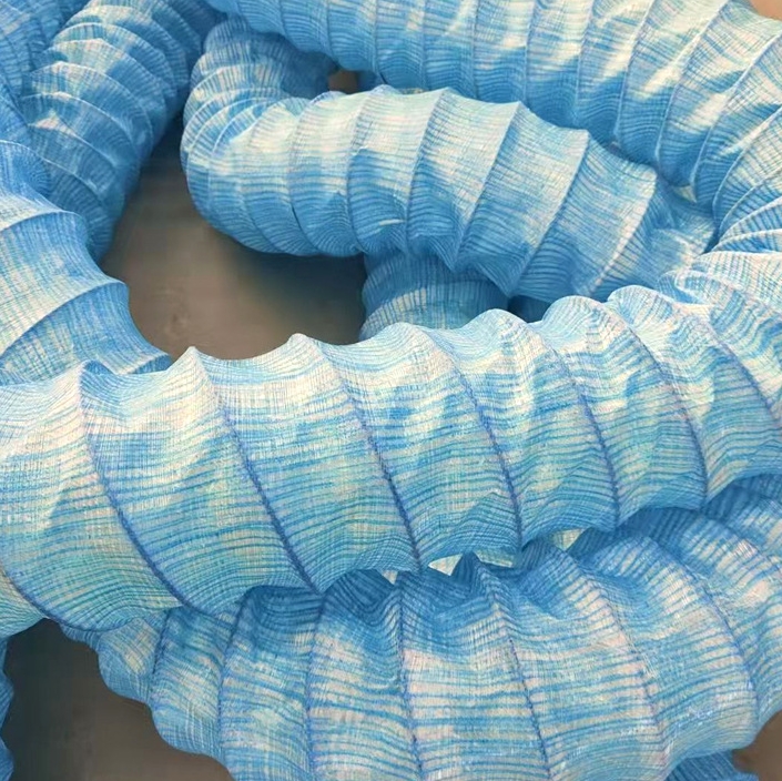 软式透水管 高强度弹簧透水管 地下工程排水防堵塞软式透水管