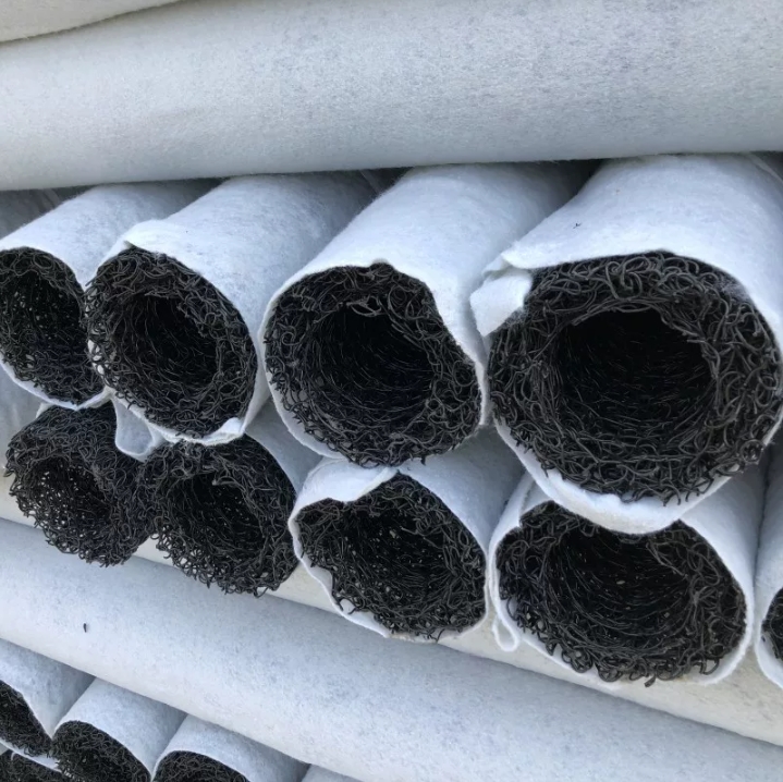 厂家塑料盲沟管地下透水管园林绿化路基乱丝排水盲管方形矩形圆形