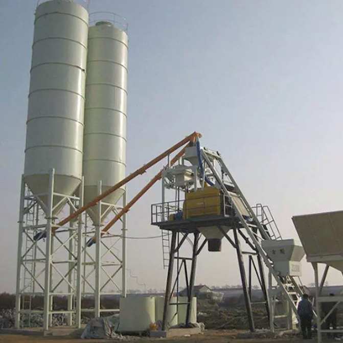 大型固化土搅拌机 1方3方大型水泥稳定土拌合站 预拌土搅拌站