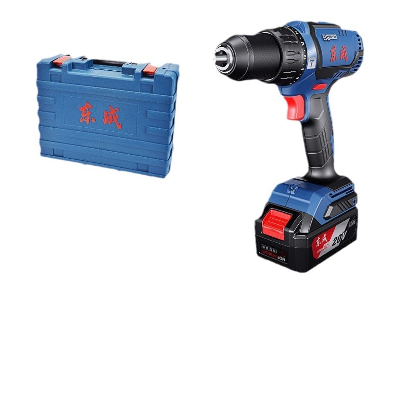 东成20V无刷锂电冲击钻DCJZ05-13E充电式双速手电钻