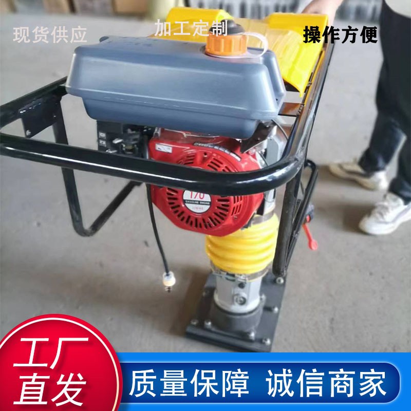 源头工厂力立式打夯 燃油铝壳沥青路面广场马路震动强夯机