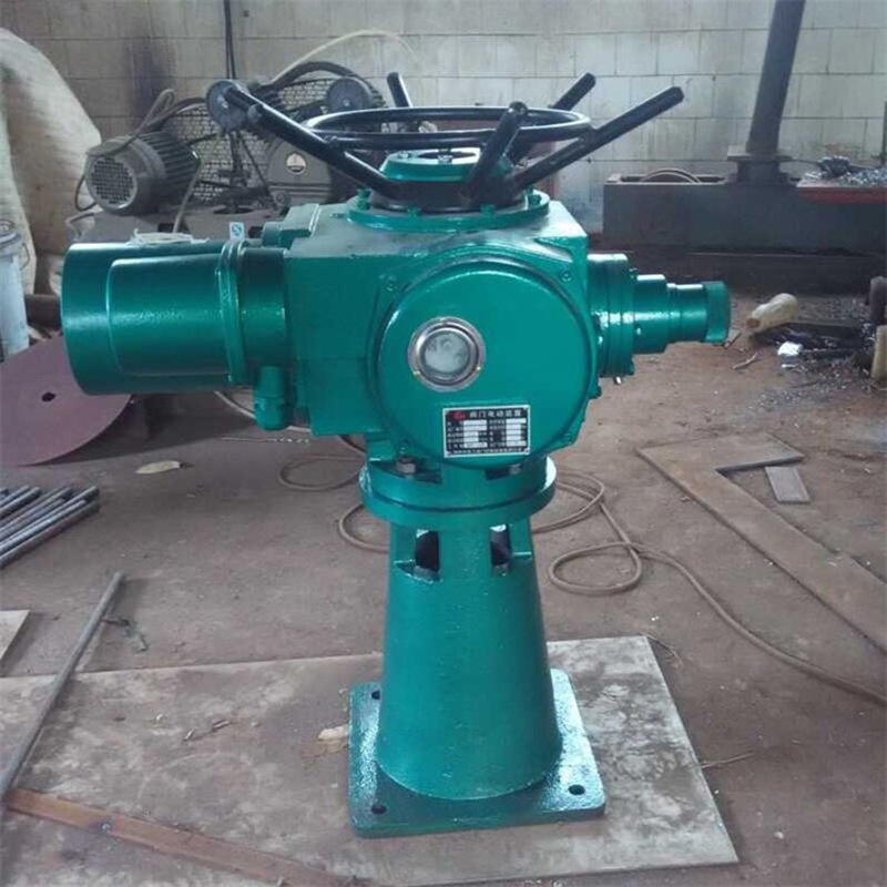 手电启闭机铸铁闸门手摇侧摇螺杆式手电两用一体直联双吊点启闭机