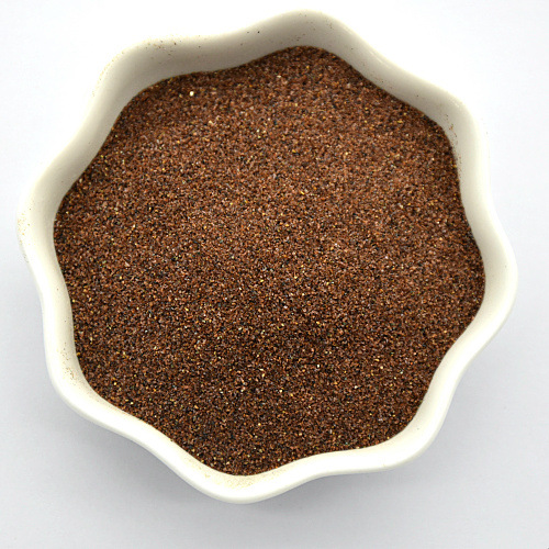 石榴石磨砂喷砂金刚砂船体除锈棕刚玉