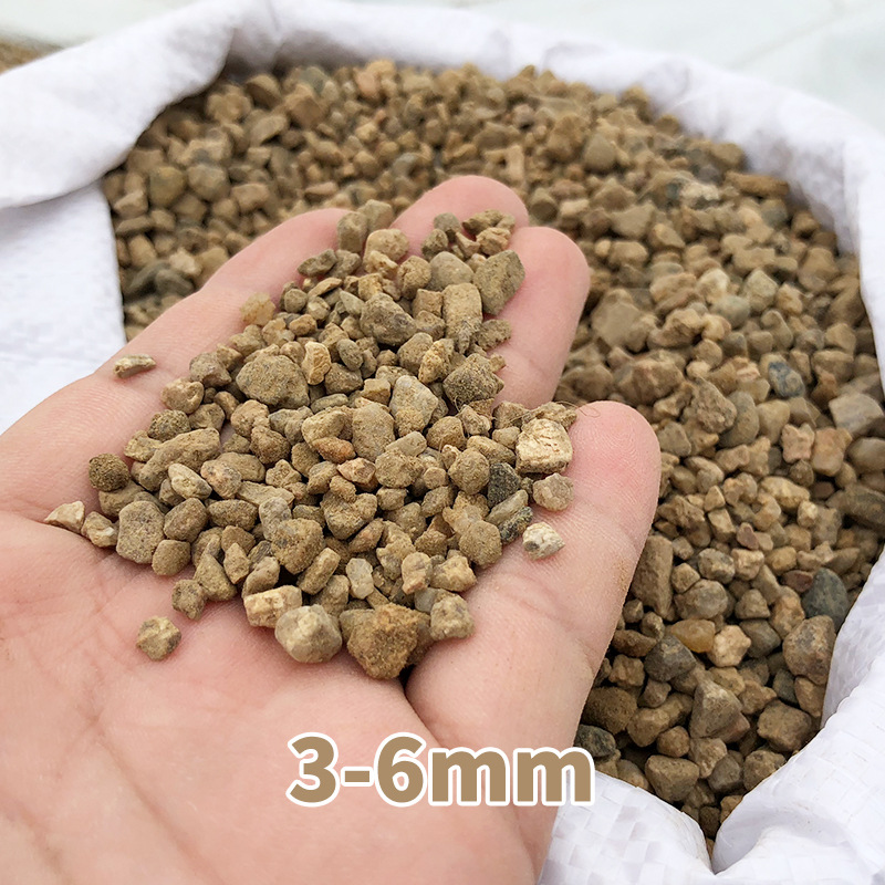 销售粗河沙矿物质颗粒石多肉水族铺面造景沙河沙颗粒砂9斤装包邮