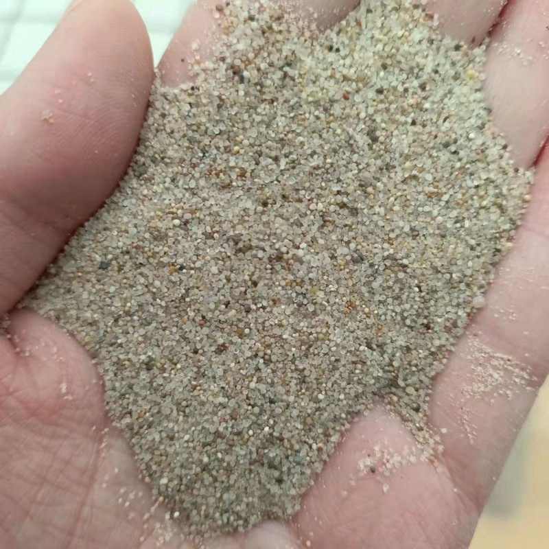 供应海沙圆粒海砂儿童娱乐沙人造沙滩无尘圆粒沙无杂质烘干砂