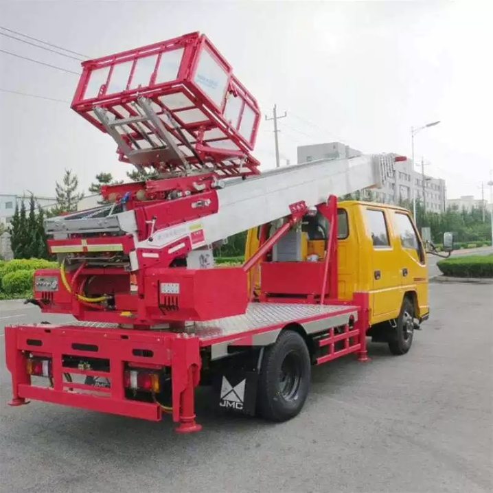 高空作业车45米黄牌云梯车32米蓝牌云梯车工程应急高空作业车