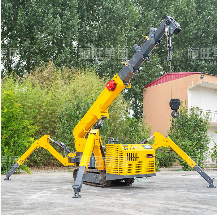 履带伸缩吊2吨3吨5吨8吨起重机自行走式吊车起重机微型履带蜘