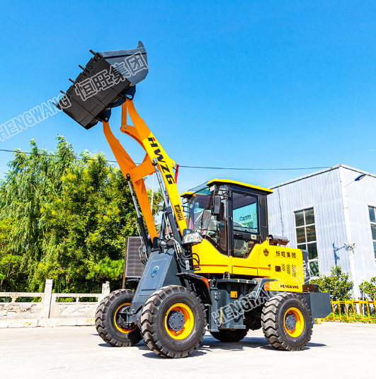 铲车装载机小型四驱柴油抓木机农用工程液压多功能大型装载机铲车