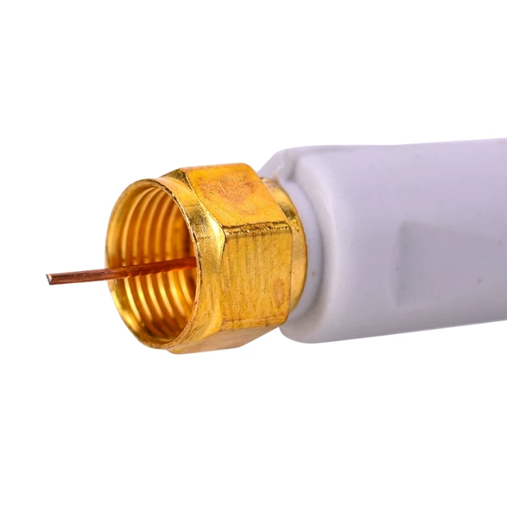 射频线户户通电视线地面波同轴电缆小锅盖高频头讯号线双英制F头