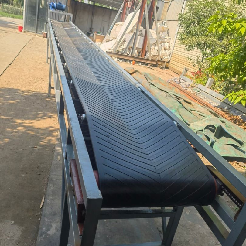 皮带输送机粮食饲料输送机物流分拣装车传送带工业移动式输送带