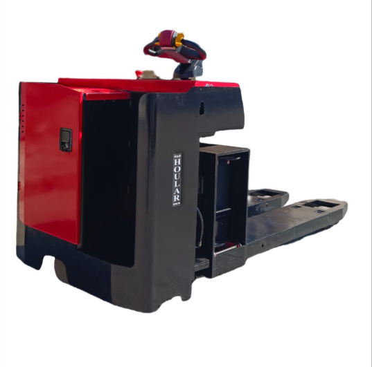 好拉全电动站驾式10吨重物搬运托盘叉车CBD100大型模具转