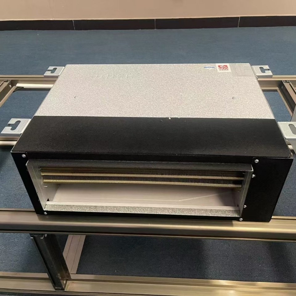 超薄卧式暗装风机盘管 大风量 低噪音 家用酒店用办公楼用