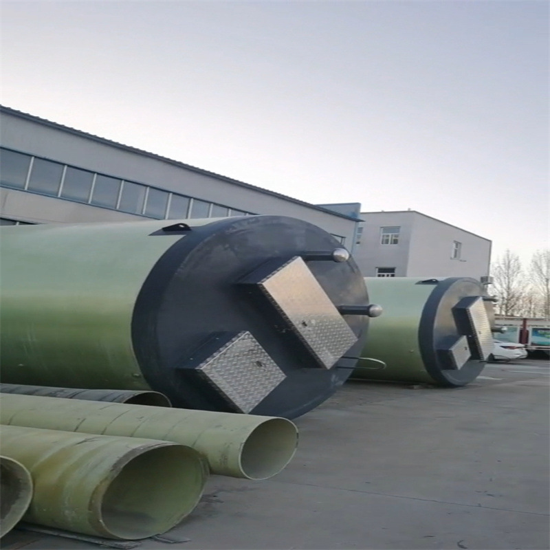 玻璃钢雨水预制泵站厂家城市污水工业地埋式大型污水项目智慧泵站