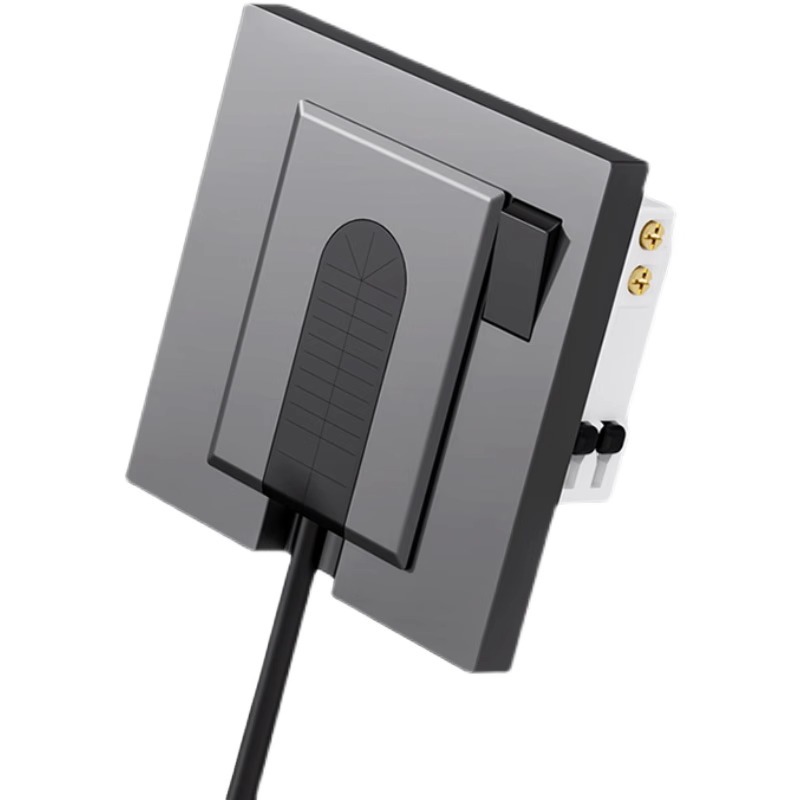 嵌入式插座86型暗盒隐藏式凹陷冰箱内嵌式10A五孔开关插座