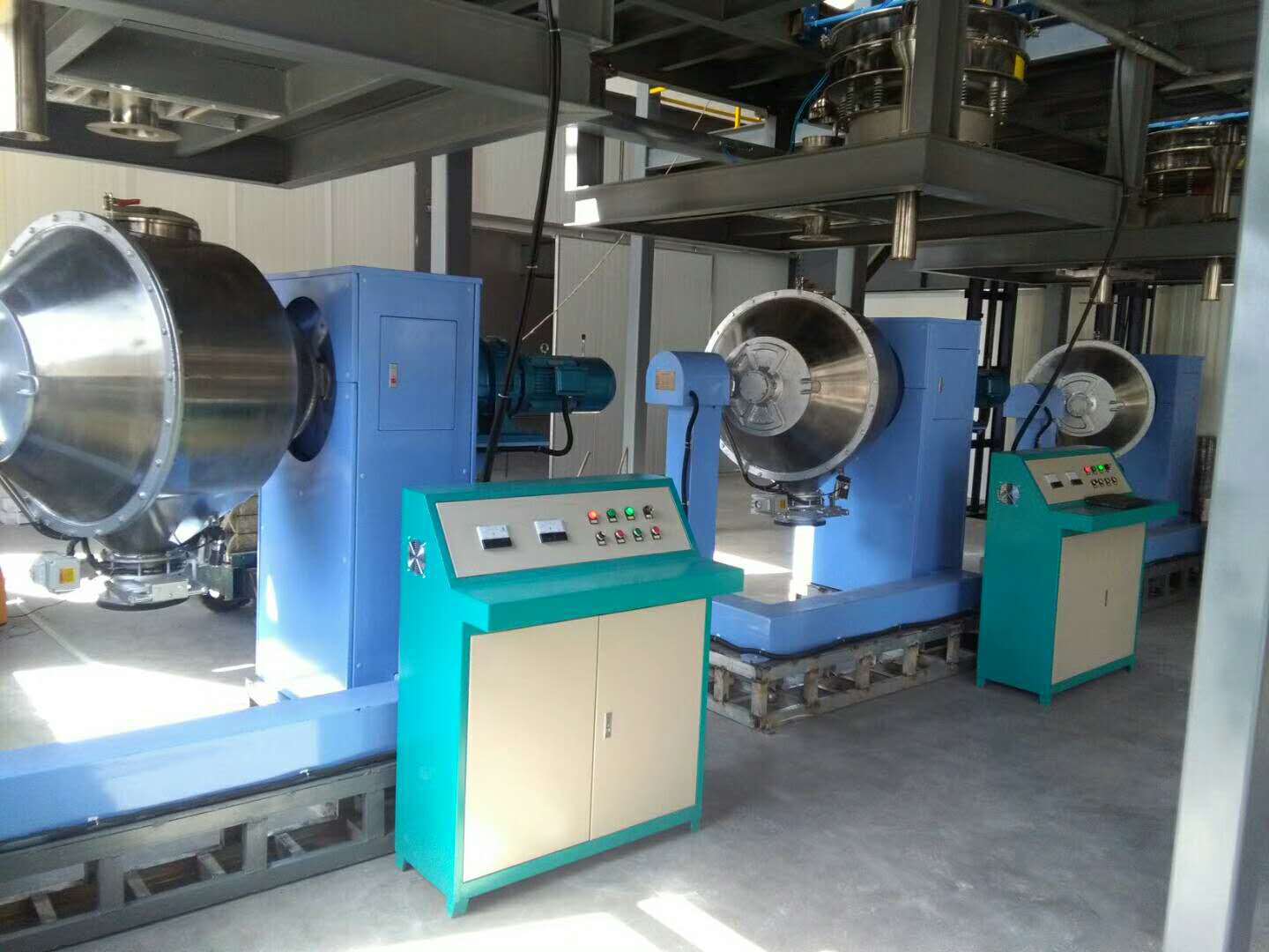 食品、药品 、金属粉末自动配料混合输送机电一体化设备