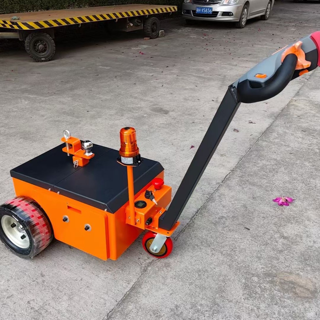 普尔夫电动牵引车牵引车头步行1吨3吨5吨10吨拖车牵引器电瓶