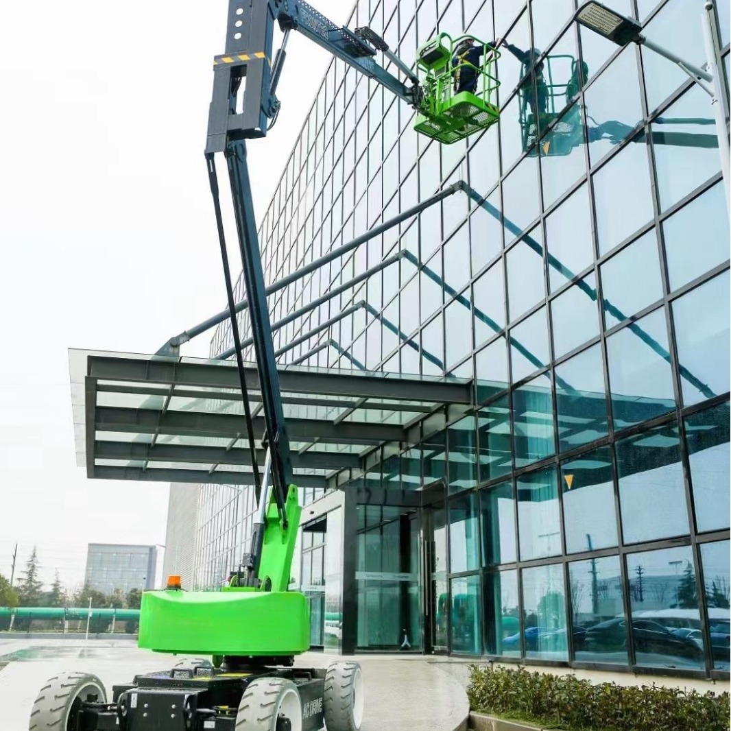 厂家18米全自行走曲臂升降机自行式直臂伸缩臂高空作业车升降台