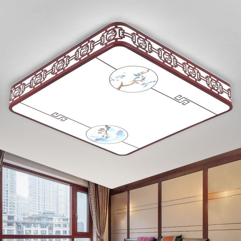 客厅吸顶灯中风主卧室餐厅房间书房阳台门厅楼道家用新中式灯具厂