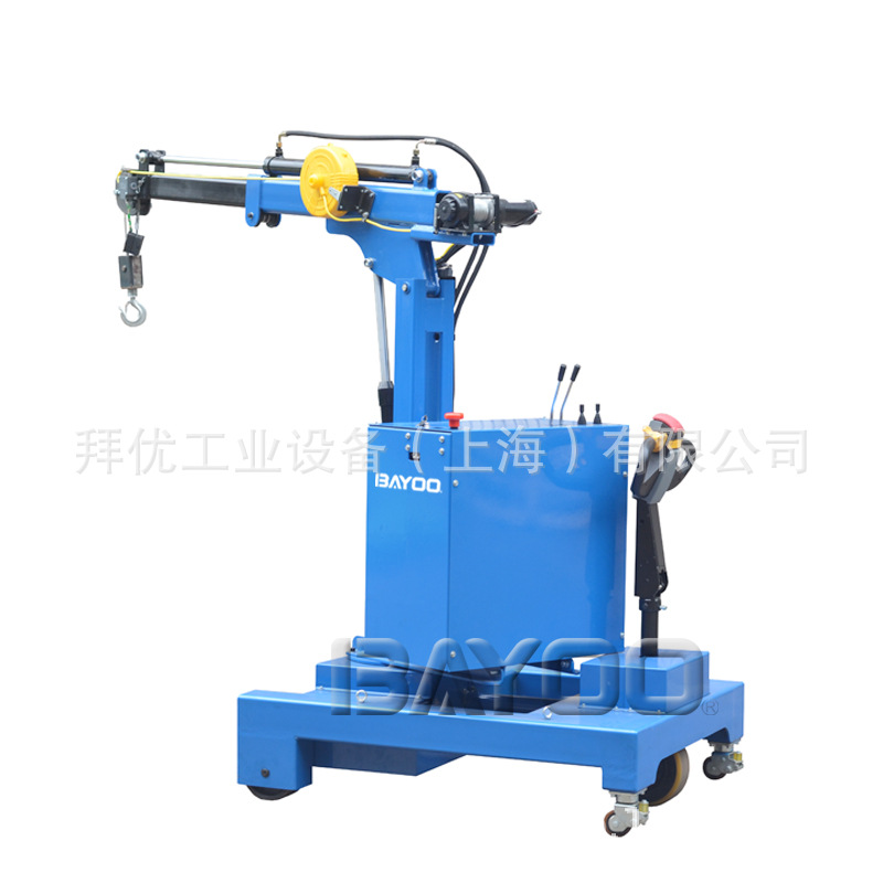 全自动旋转吊机 电动平衡重吊机 平衡重单臂吊机 旋转式单臂吊