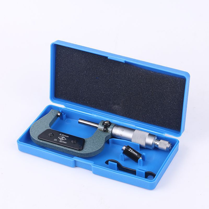 正品包邮外径千分尺0--25/25-50 数显千分螺旋测微器