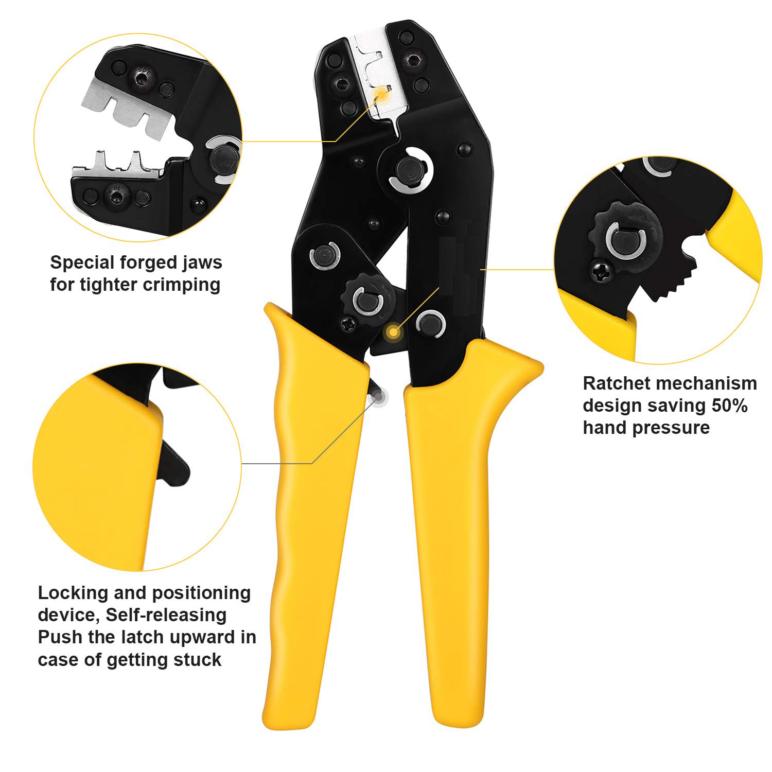 压线钳新品xh2.54mm小型压线钳 ph2.0接插件连接器