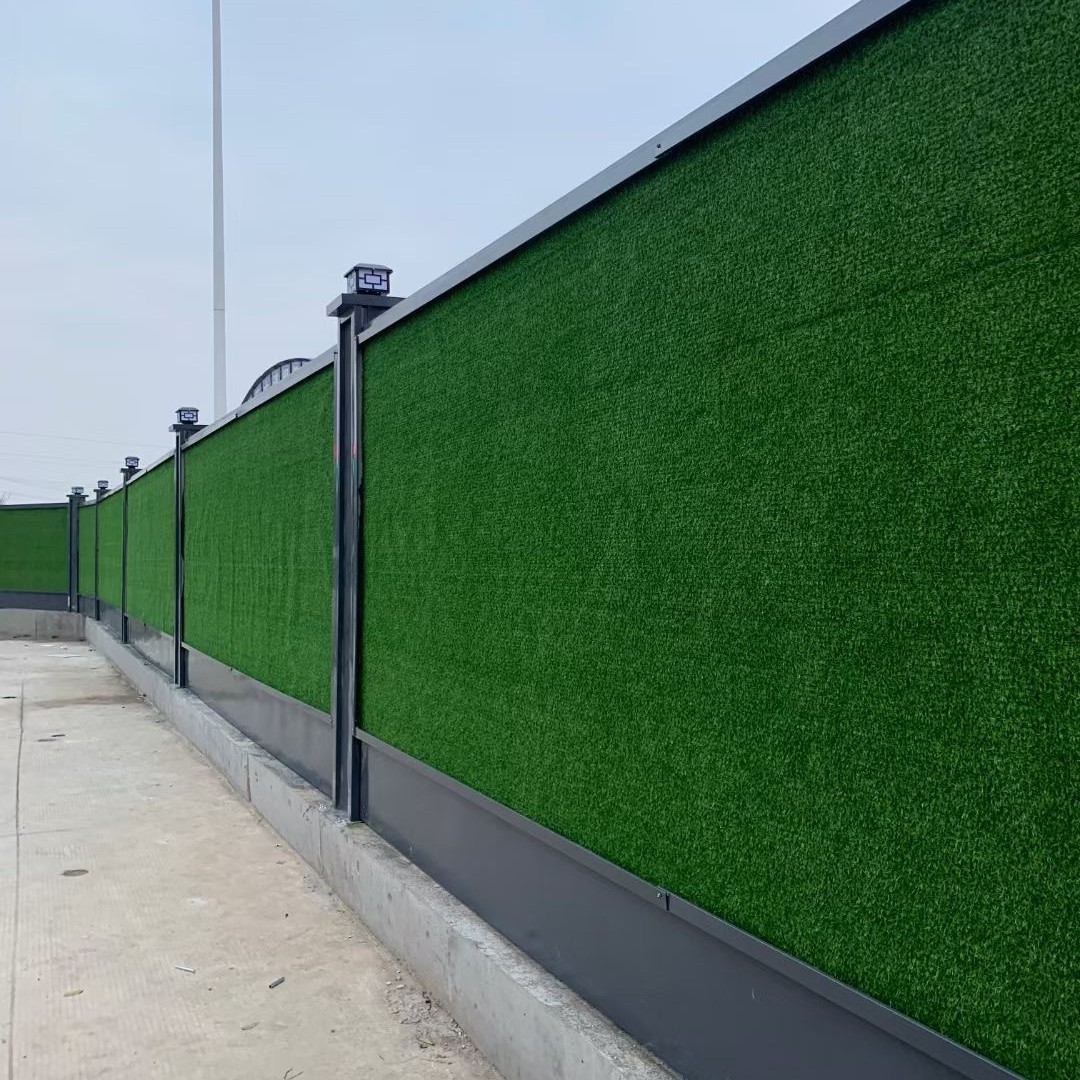 装配式围挡户外安全防护双面彩钢围挡外贸出口建筑施工用挡板围栏