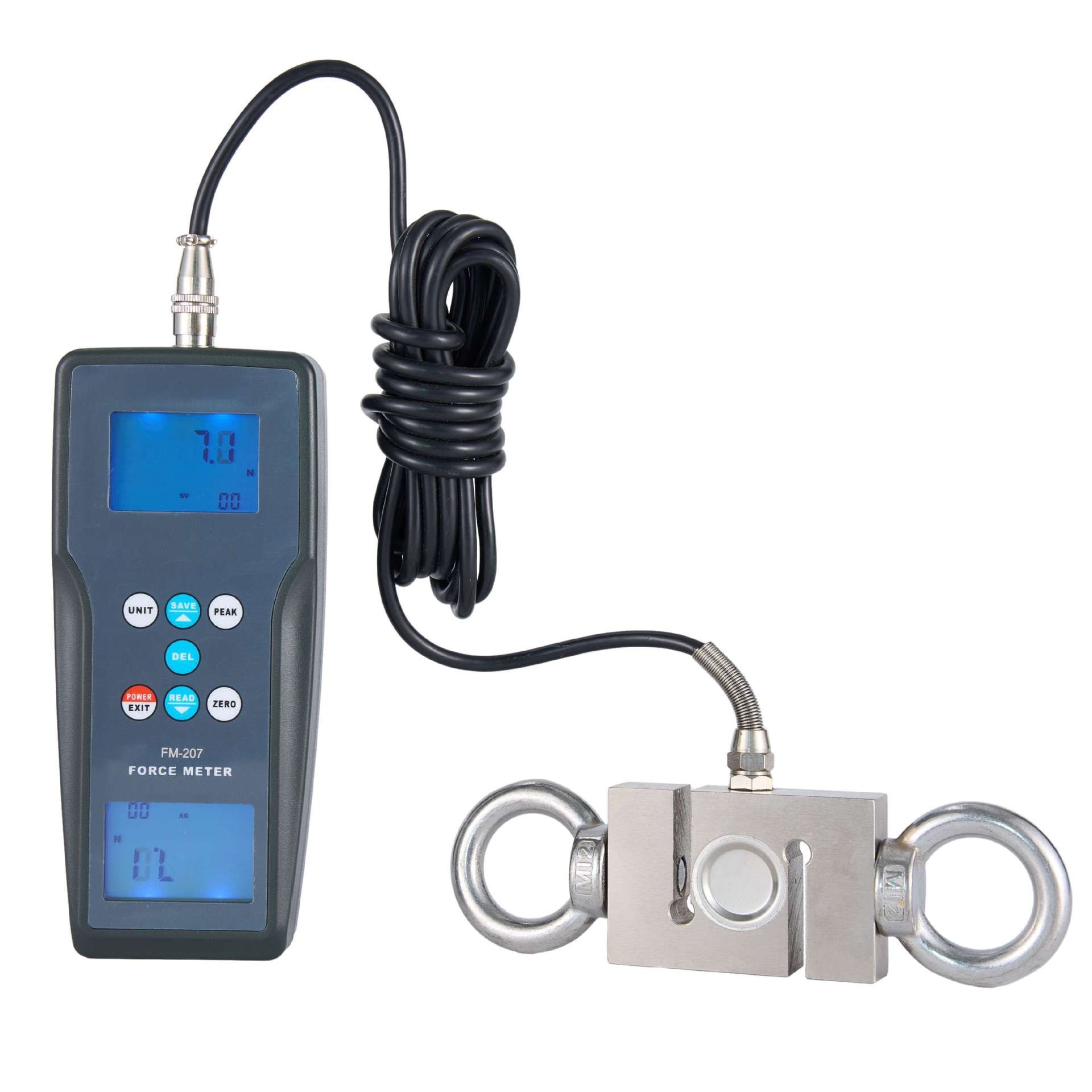 便携式数字推拉力计高精度测力仪表工业测力传感器