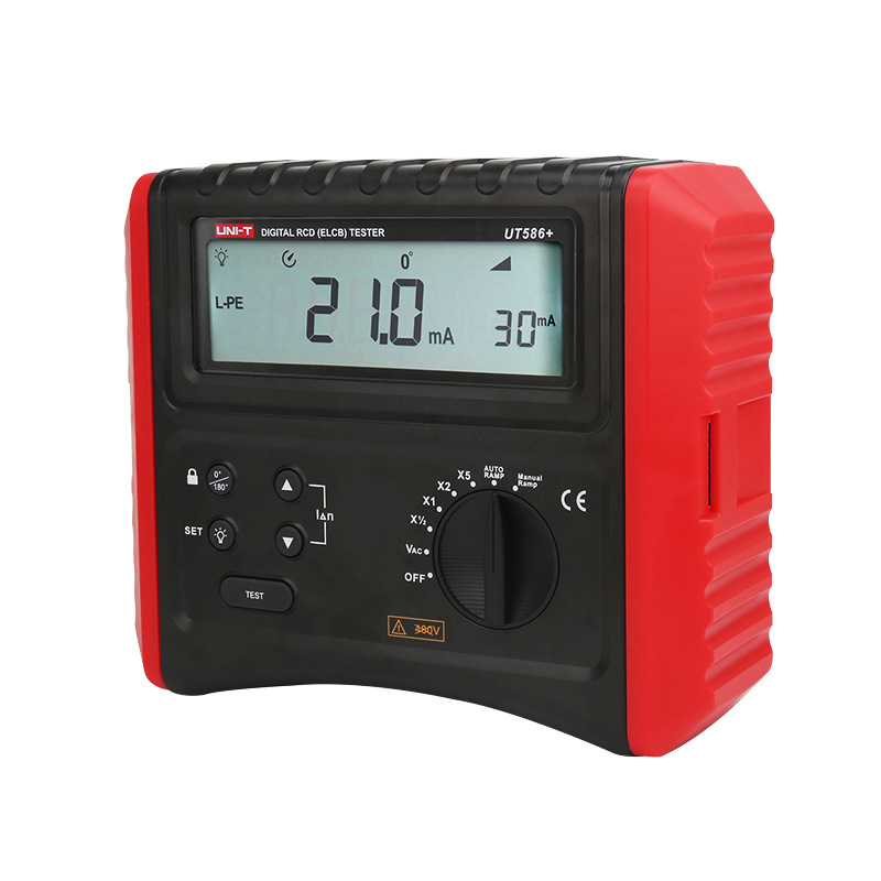 工业品漏电保护器测试仪UT586+电力制造家庭用电测量仪