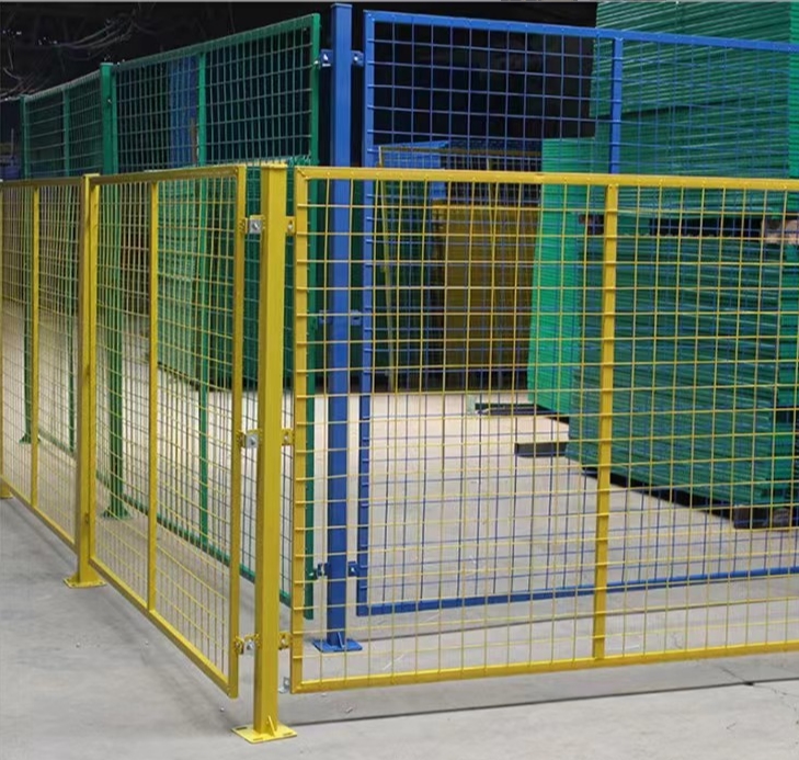 车间隔离网可移动仓库隔离栅室内设备隔离隔断框架防护网